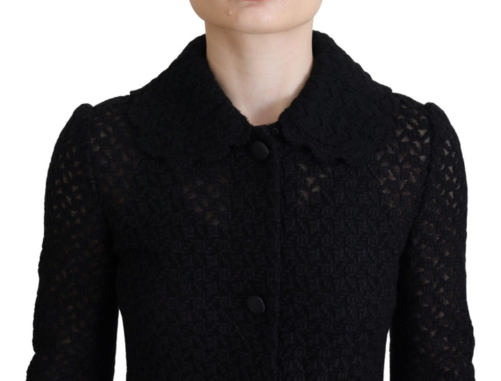 Dolce & Gabbana - Dolce & Gabbana Classic Button Down Knitted Long Jacket - JKT3505 - 40 - Ask Me Wear