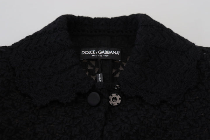 Dolce & Gabbana - Dolce & Gabbana Classic Button Down Knitted Long Jacket - JKT3505 - 40 - Ask Me Wear