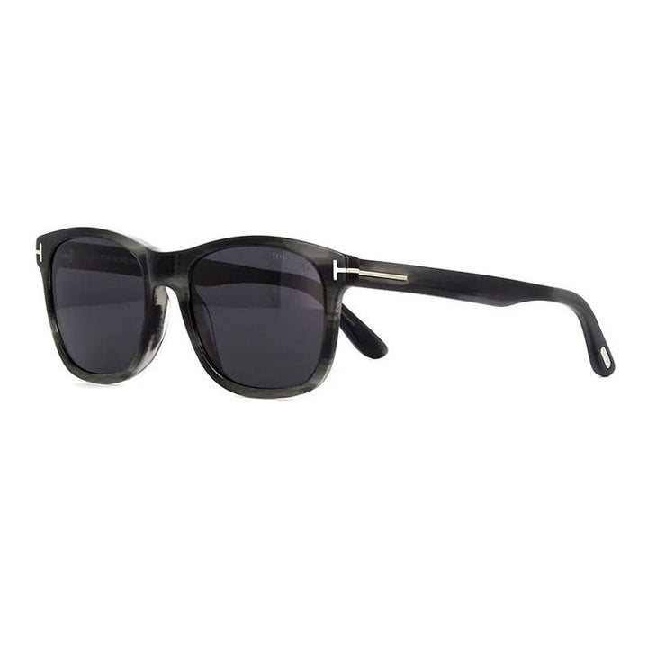 Tom Ford Sunglasses Square Full Rim, Grey Frame and Grey Lens FT059520A