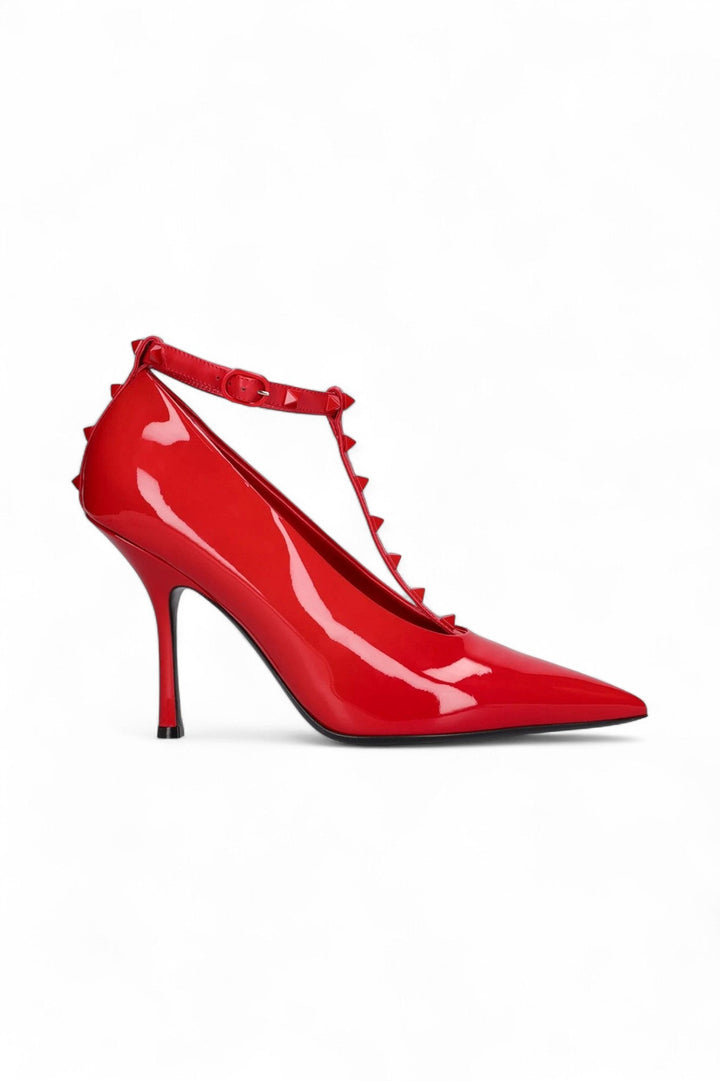 Valentino Garavani Rockstud Ankle Strap Pump