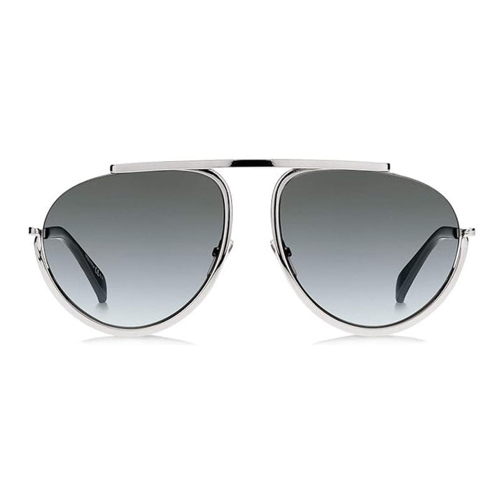 Givenchy Sunglasses Aviator Semi Rim, Palladium Frame and Grey Azure Lens GV7112/S0010GB