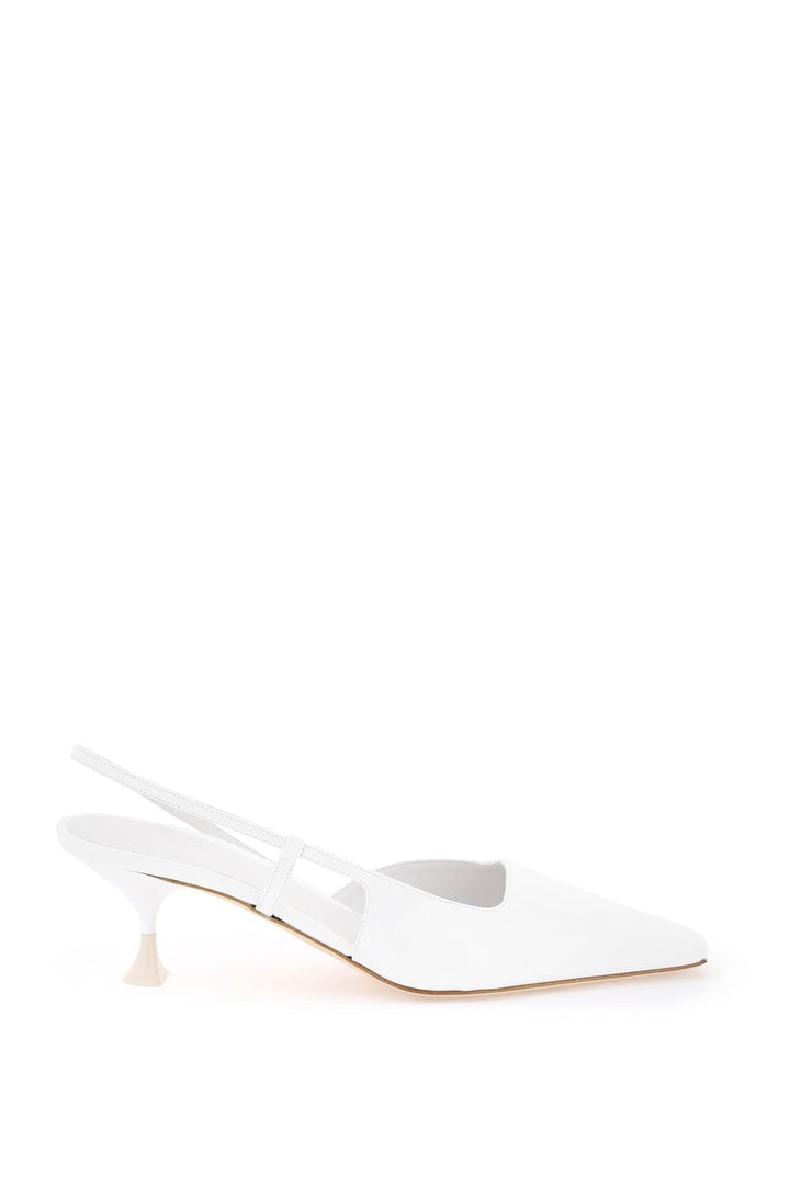 Shoes - 3Juin Slingback Patent Leather Dé - 241A01NSD000005 - PAWHT - 37 - Ask Me Wear