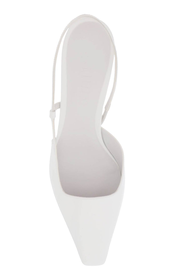 Shoes - 3Juin Slingback Patent Leather Dé - 241A01NSD000005 - PAWHT - 37 - Ask Me Wear