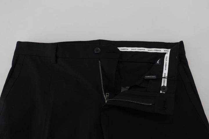 Dolce &amp; Gabbana Sample Sale Dolce &amp; Gabbana Black Chino Formal Cotton Pants - | Designer outlet