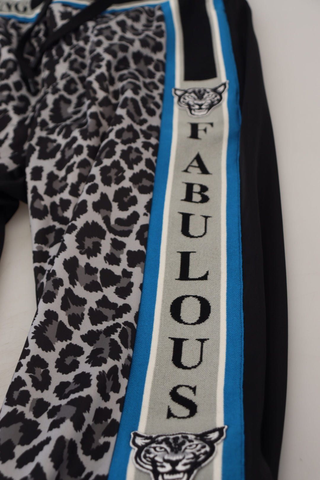 Dolce &amp; Gabbana Multicolor DG King Leopard Print Jogger Pants by Dolce &amp; Gabbana outlet now on sale