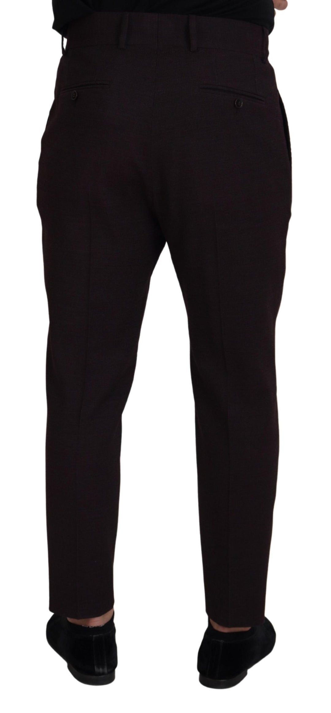 Dolce &amp; Gabbana Sample Sale Dolce &amp; Gabbana Brown Cotton Chino Men Pants - | Designer outlet