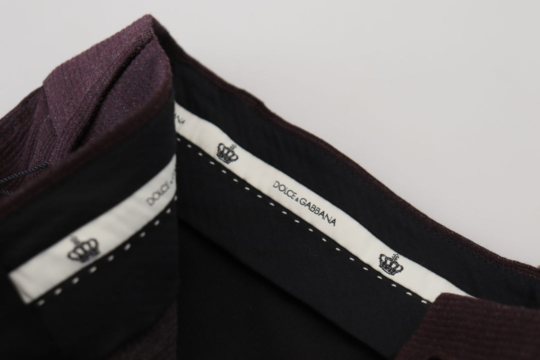 Dolce &amp; Gabbana Sample Sale Dolce &amp; Gabbana Brown Cotton Chino Men Pants - | Designer outlet