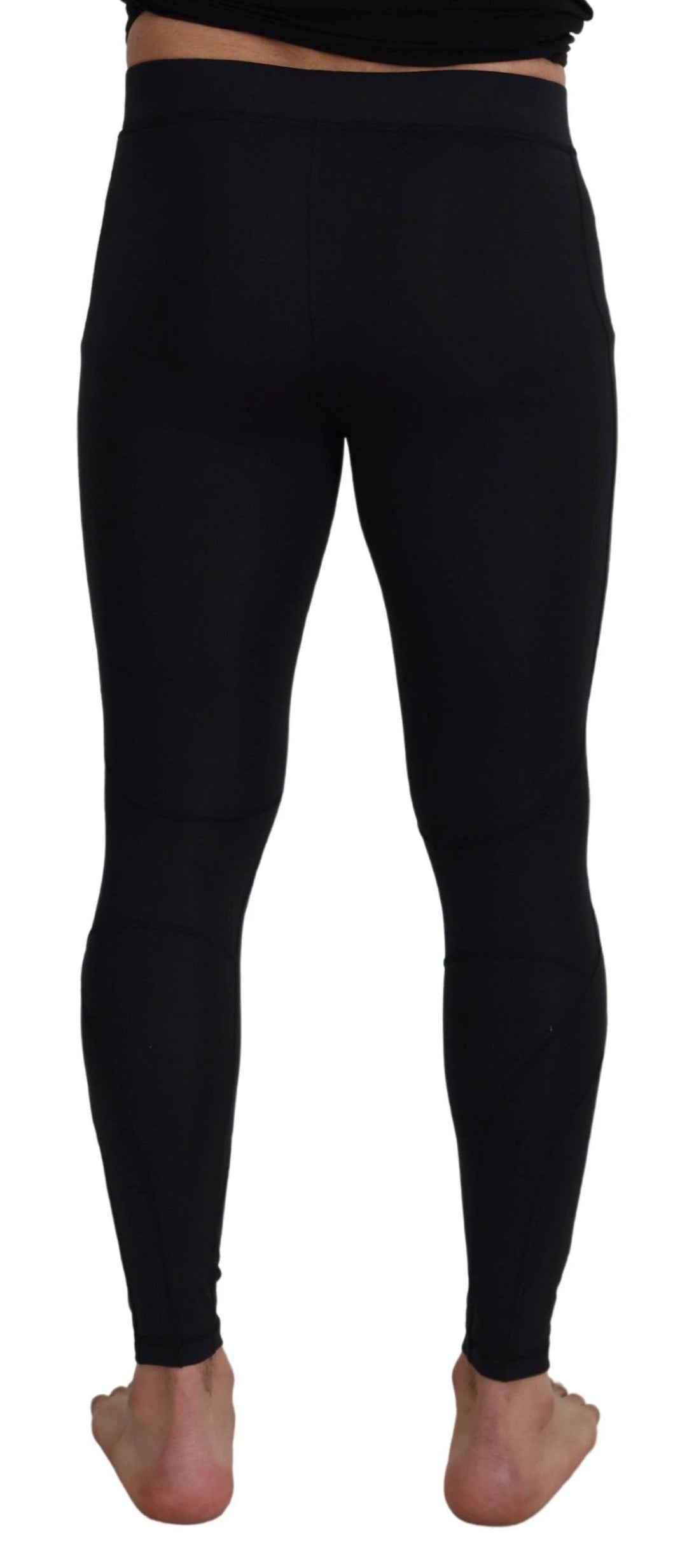 Dolce &amp; Gabbana Black Nylon Slim Fit Stretch Pants by Dolce &amp; Gabbana outlet now on sale