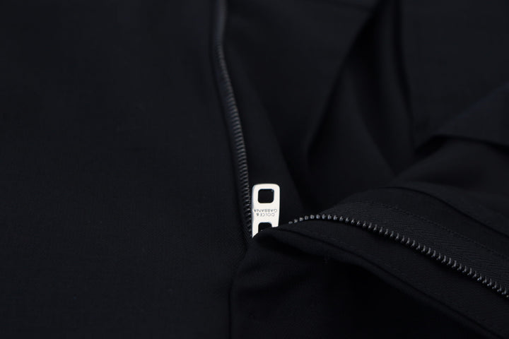 Dolce &amp; Gabbana Sample Sale Dolce &amp; Gabbana Black Wool Chino Formal Pants - | Designer outlet