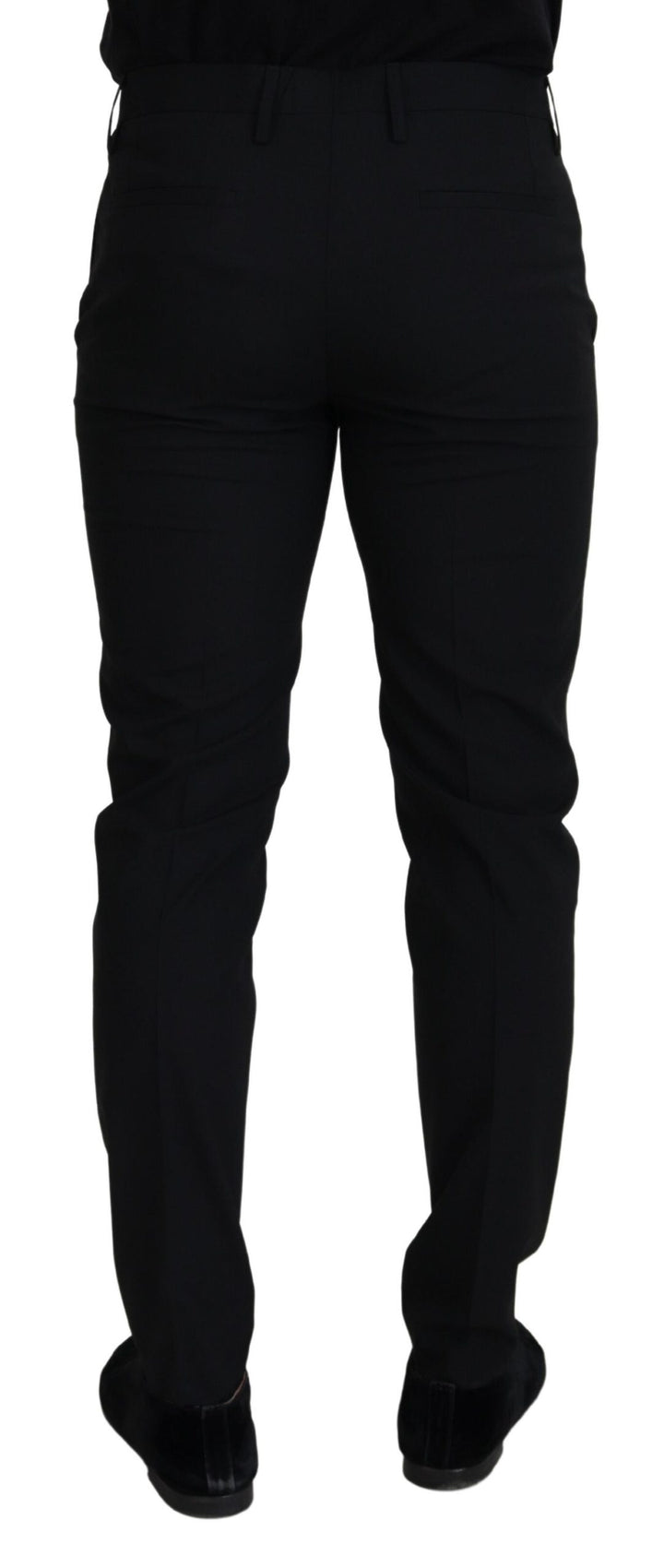 Dolce &amp; Gabbana Sample Sale Dolce &amp; Gabbana Black Polyester Chino Formal Pants - | Designer outlet