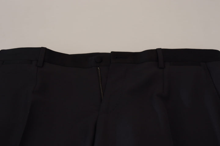 Dolce &amp; Gabbana Sample Sale Dolce &amp; Gabbana Black Wool Men Formal Pants - | Designer outlet
