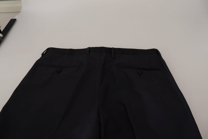 Dolce &amp; Gabbana Sample Sale Dolce &amp; Gabbana Black Wool Men Formal Pants - | Designer outlet