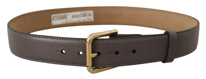 Dolce & Gabbana - Dolce & Gabbana Elegant Engraved Buckle Leather Belt - WMB144 - 70 - Ask Me Wear