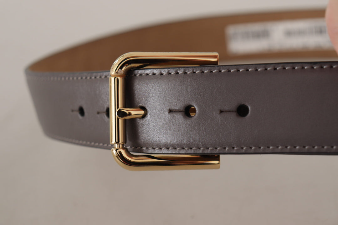 Dolce & Gabbana - Dolce & Gabbana Elegant Engraved Buckle Leather Belt - WMB144 - 70 - Ask Me Wear