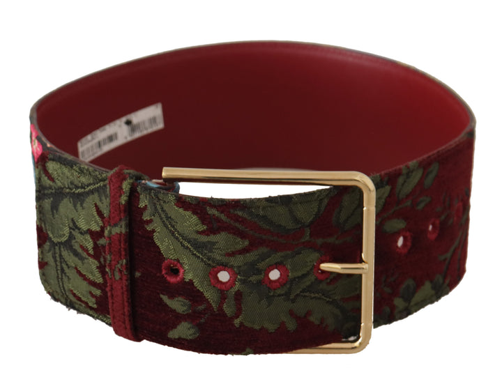 Dolce & Gabbana - Dolce & Gabbana Engraved Logo Multicolor Leather Belt - WMB256 - 70 - Ask Me Wear