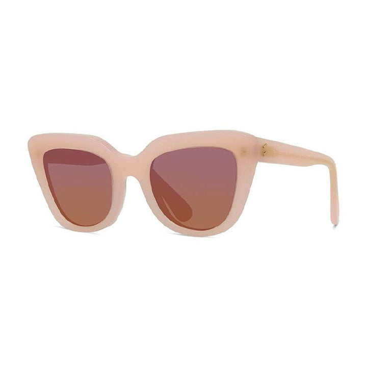 Stella McCartney Sunglasses Butterfly Full Rim, Shiny Pink Frame and Violet Mirror Lens SC4013IK72U