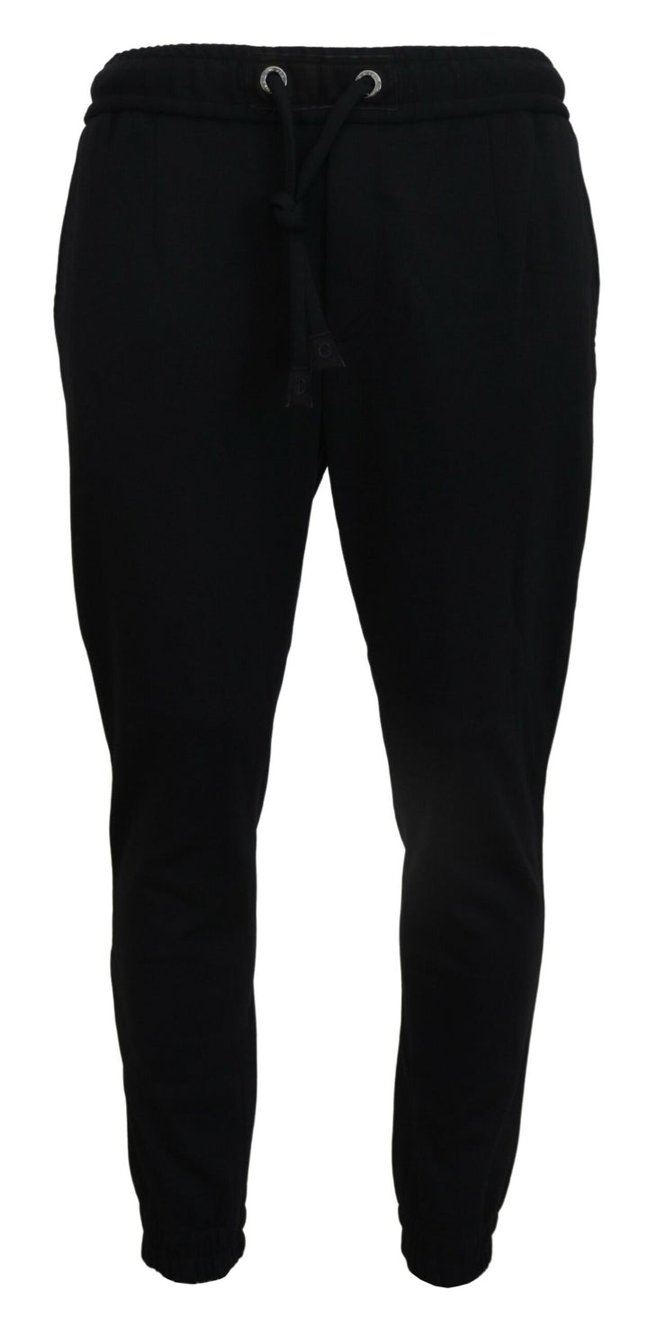Dolce &amp; Gabbana Sample Sale Dolce &amp; Gabbana Black Mens Sport Wool Sweatpants Pants - | Designer outlet