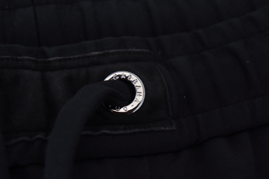 Dolce &amp; Gabbana Sample Sale Dolce &amp; Gabbana Black Mens Sport Wool Sweatpants Pants - | Designer outlet