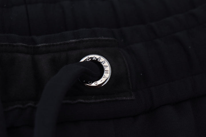 Dolce &amp; Gabbana Sample Sale Dolce &amp; Gabbana Black Mens Sport Wool Sweatpants Pants - | Designer outlet