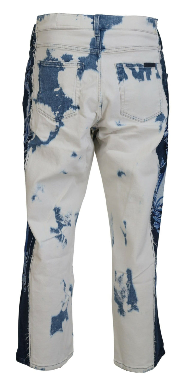 Dolce &amp; Gabbana Sample Sale Dolce &amp; Gabbana Blue Ceasar Denim Cotton Loose Fit Jeans - | Designer outlet