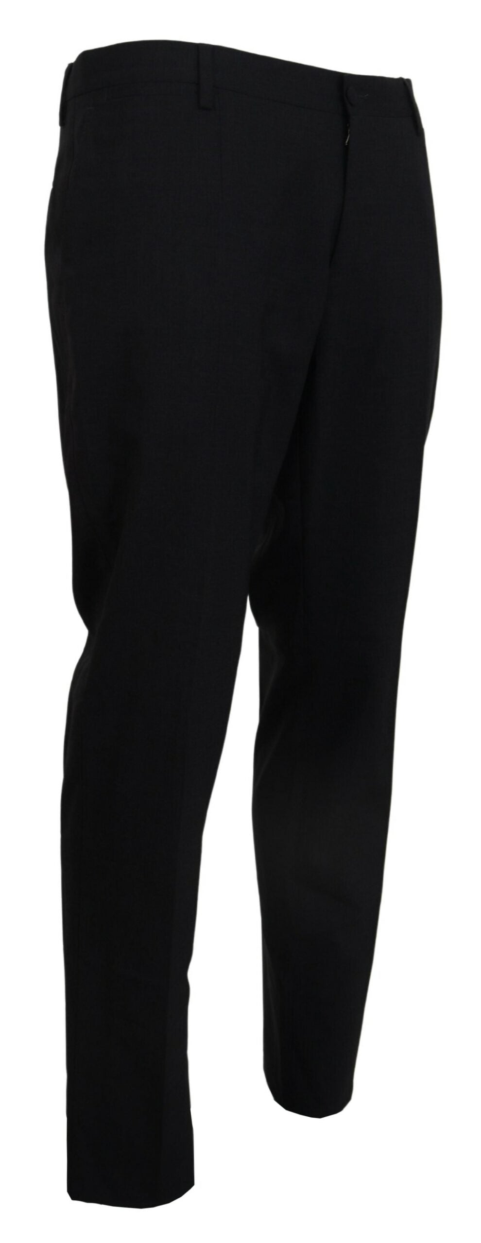 Dolce &amp; Gabbana Sample Sale Dolce &amp; Gabbana Gray Wool Stretch Dress Formal Slim Fit Pant - | Designer outlet