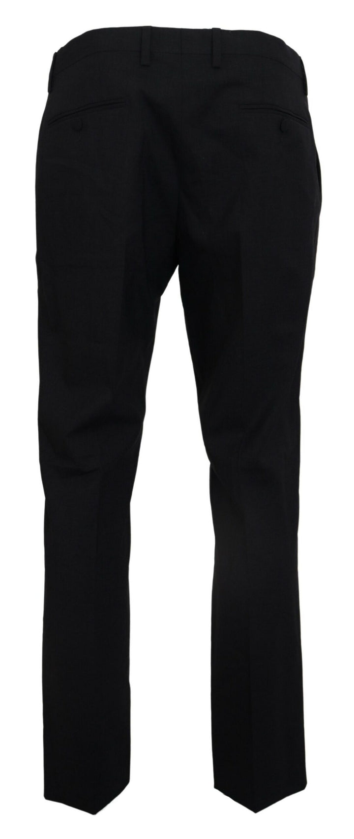 Dolce &amp; Gabbana Sample Sale Dolce &amp; Gabbana Gray Wool Stretch Dress Formal Slim Fit Pant - | Designer outlet