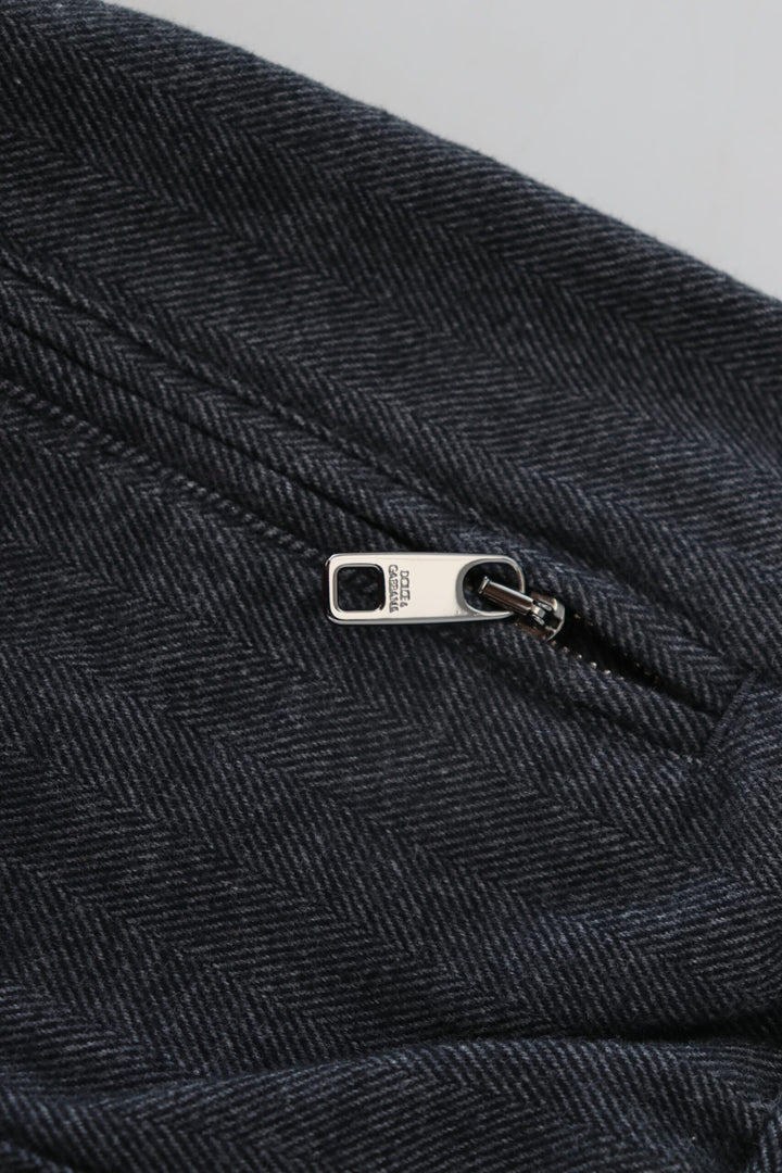 Dolce &amp; Gabbana Sample Sale Dolce &amp; Gabbana Gray Cotton Jogger Men Pants - | Designer outlet