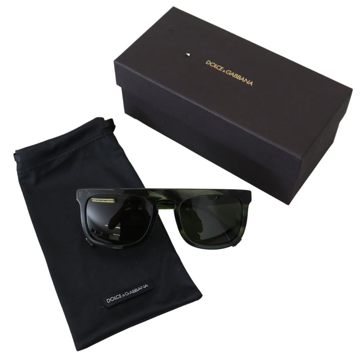 Dolce & Gabbana Chic Green UV Protection Sunglasses