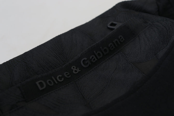 Dolce &amp; Gabbana Black Polyester Skinny Jogger Men Pants by Dolce &amp; Gabbana outlet now on sale