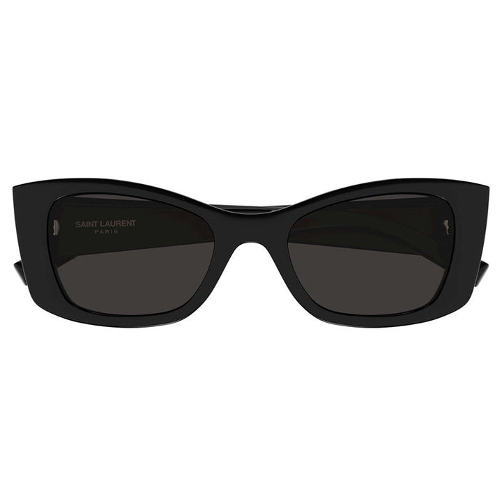 Saint Laurent Sunglasses Cat Eye Full Rim, Black Frame and Black Lens SL593001