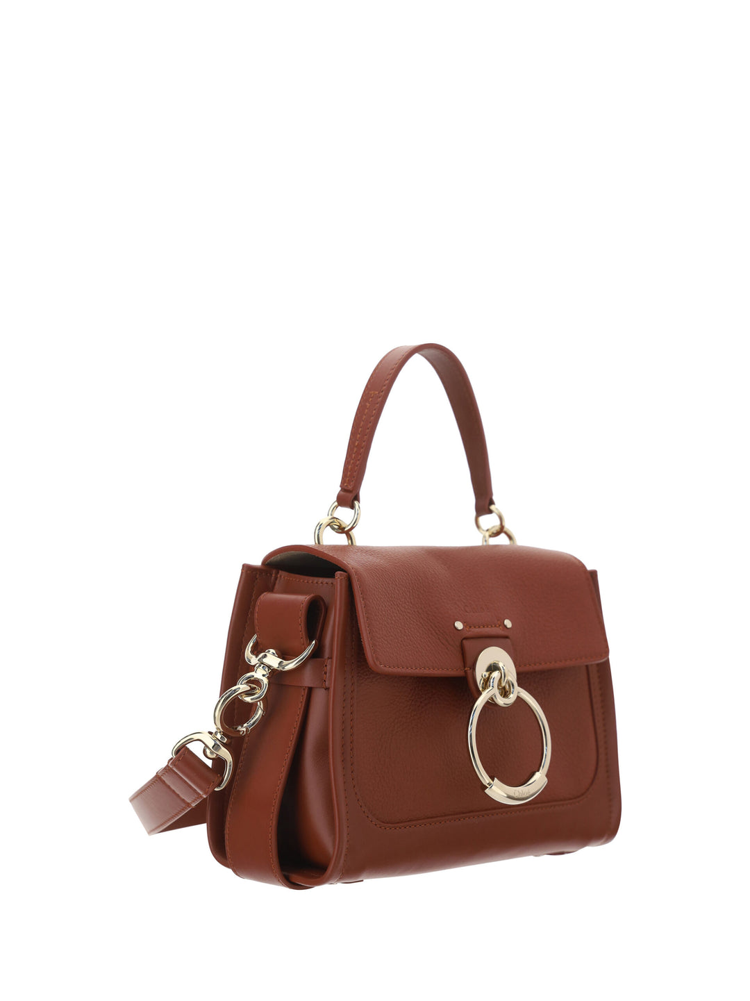 Chloé - Chloé Elegant Sepia Brown Calfskin Shoulder Handbag - 7613386128812 - Ask Me Wear