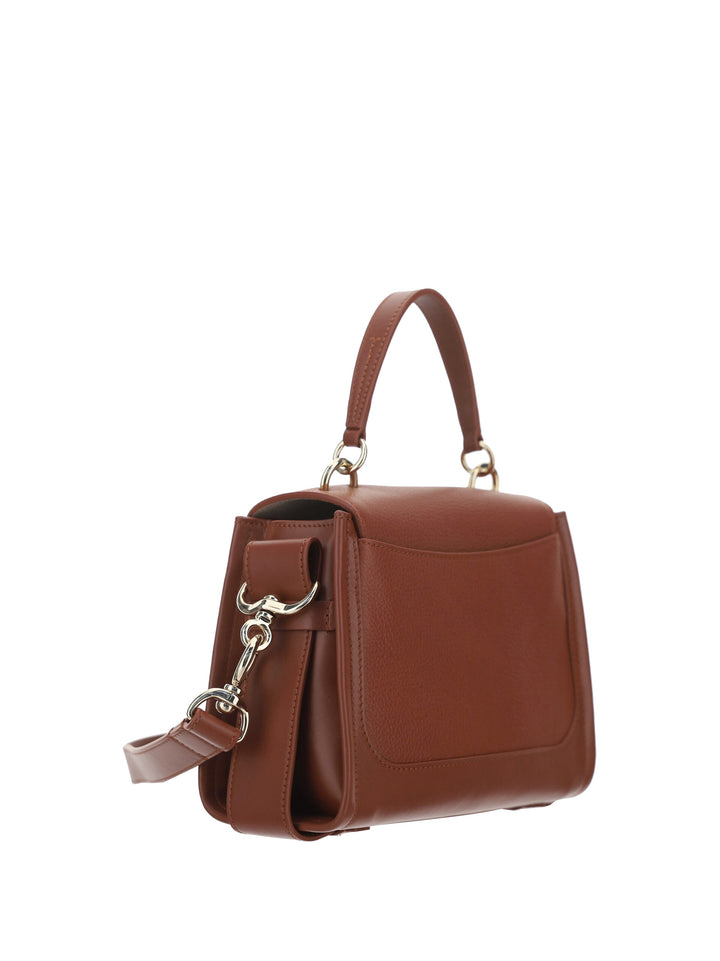 Chloé - Chloé Elegant Sepia Brown Calfskin Shoulder Handbag - 7613386128812 - Ask Me Wear