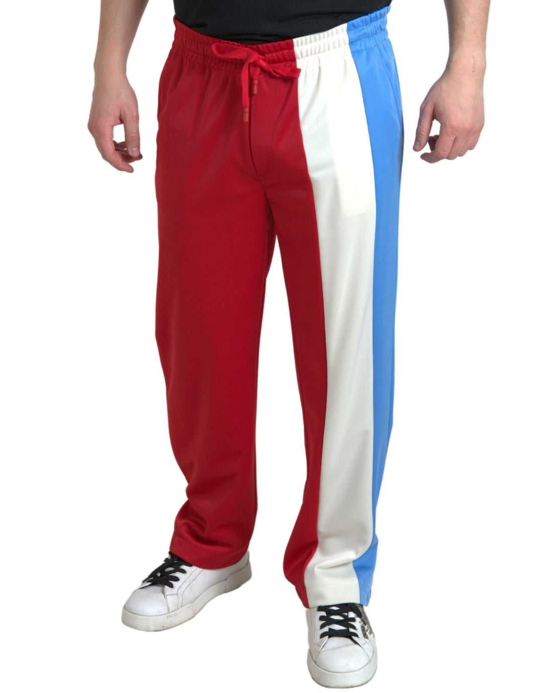 Dolce &amp; Gabbana Sample Sale Dolce &amp; Gabbana Multicolor Polyester Men Sweatpants Pants - | Designer outlet