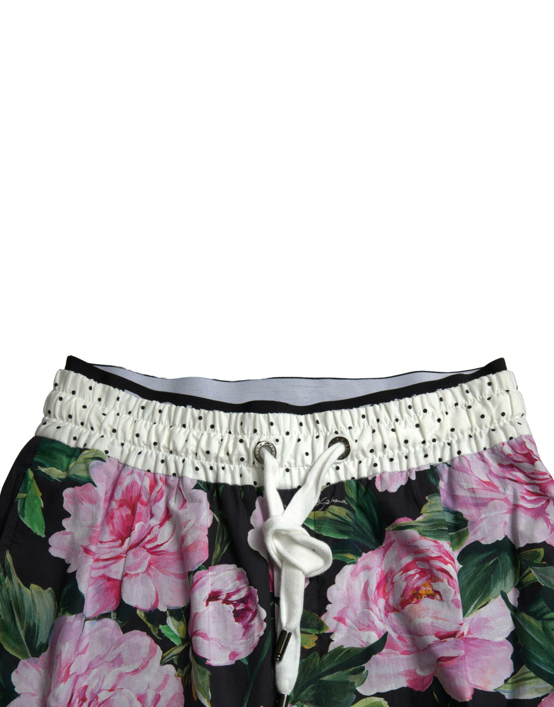 Dolce &amp; Gabbana Sample Sale Dolce &amp; Gabbana Multicolor Peony Joggers Cotton Men Pants - | Designer outlet