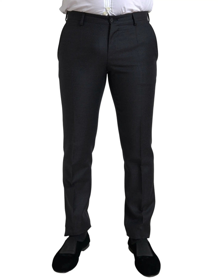 Dolce &amp; Gabbana Black 3 Piece Single Breasted MARTINI Suit