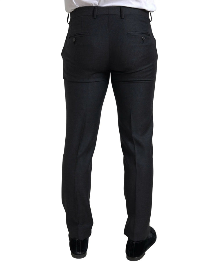 Dolce &amp; Gabbana Black 3 Piece Single Breasted MARTINI Suit