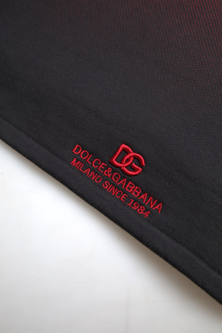 Dolce &amp; Gabbana Sample Sale Dolce &amp; Gabbana Red Leopard Cotton Sleeveless Tank T-shirt - | Designer outlet