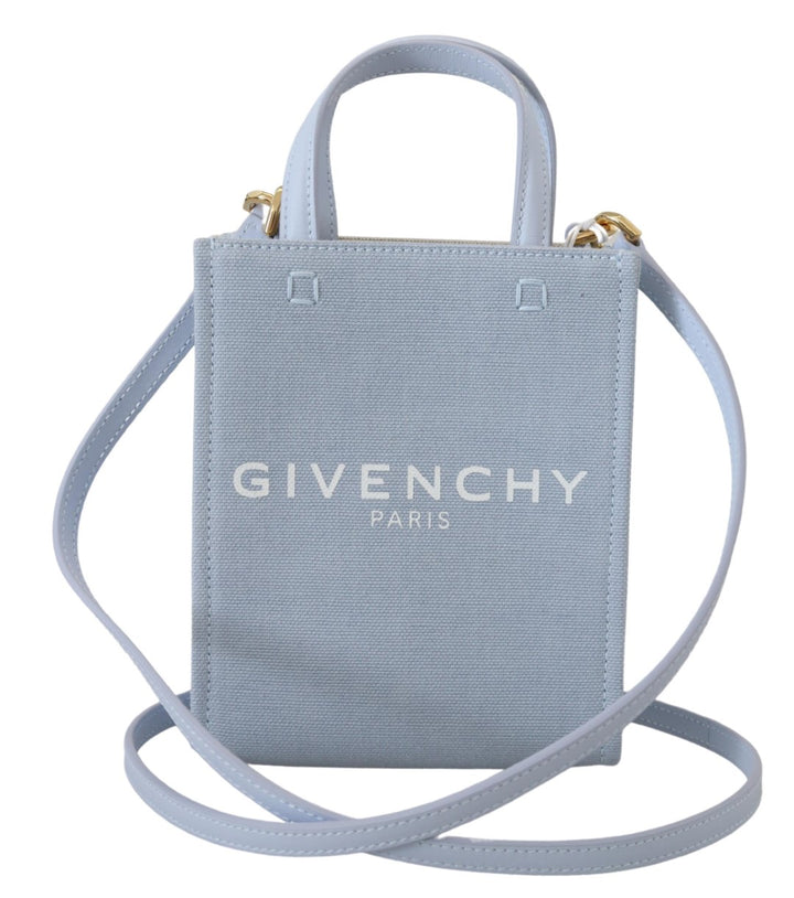 Givenchy - Givenchy Chic Cloud Blue Cotton Mini Bag - BAG1042 - Ask Me Wear