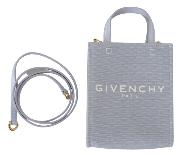 Givenchy - Givenchy Chic Cloud Blue Cotton Mini Bag - BAG1042 - Ask Me Wear