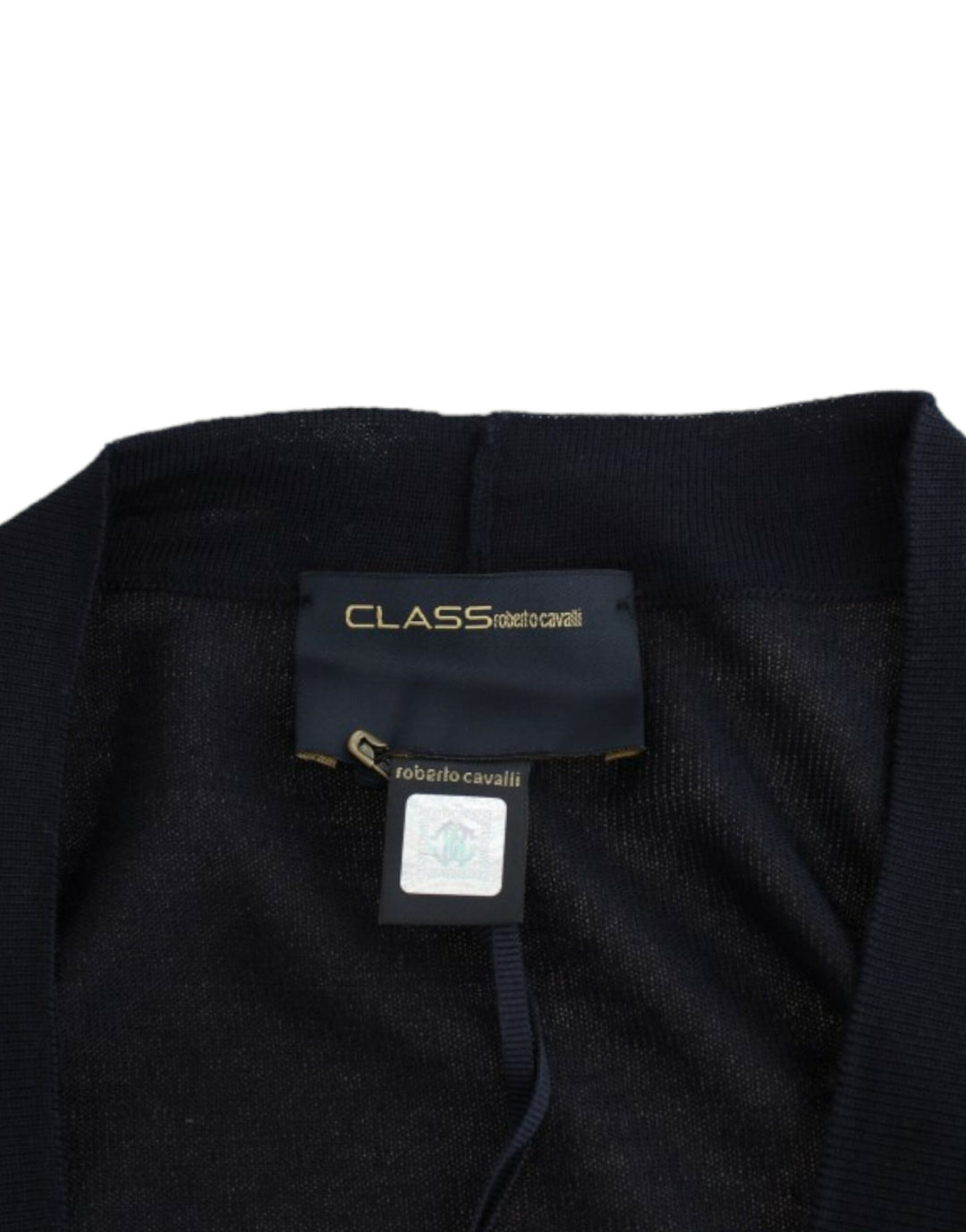 Cavalli Sample Sale Cavalli Black cropped wool cardigan - | Designer outlet
