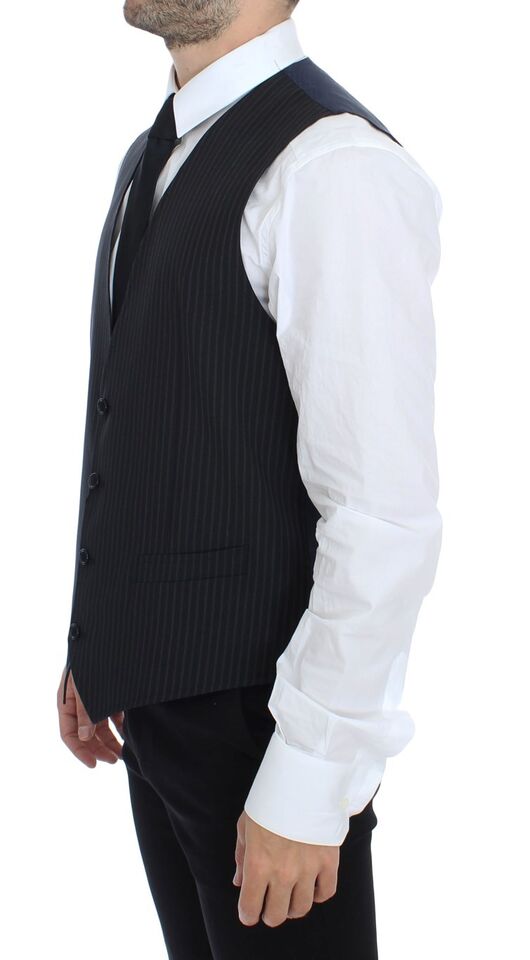Dolce &amp; Gabbana Sample Sale Dolce &amp; Gabbana Gray Stretch Formal Dress Vest Gilet - | Designer outlet