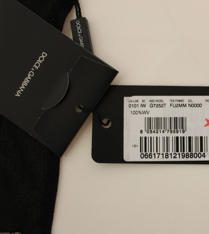 Dolce & Gabbana Black Wool Formal Dress Vest Gilet Jacket by Dolce & Gabbana outlet now on sale