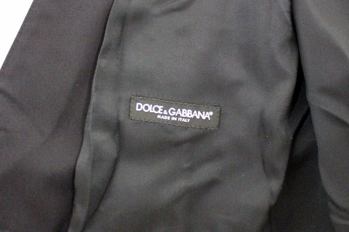 Dolce &amp; Gabbana Blue Cotton Stretch Dress Vest Blazer by Dolce &amp; Gabbana outlet now on sale