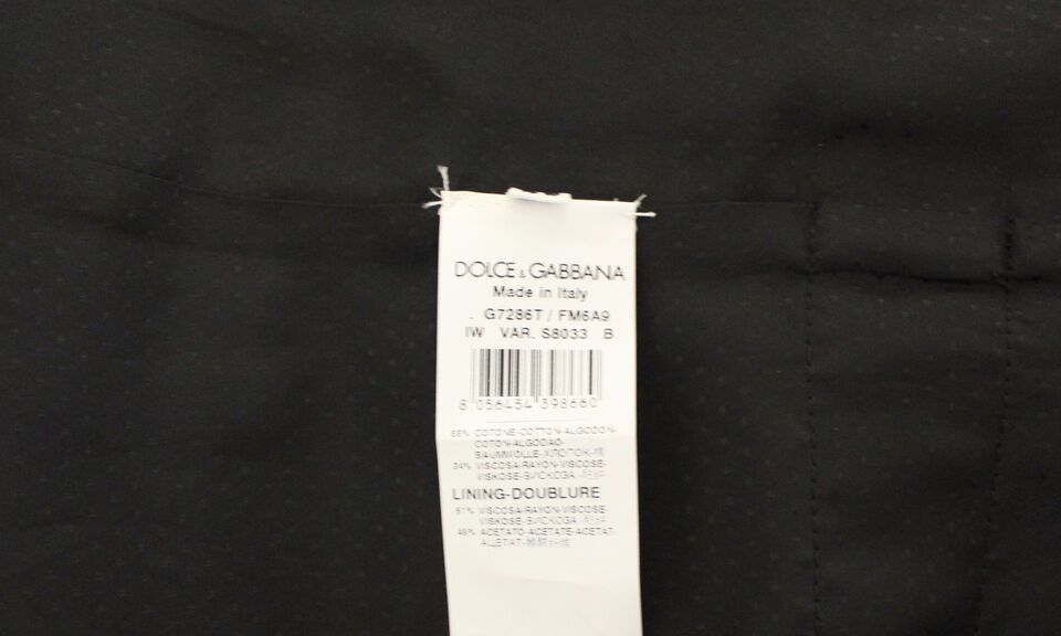 Dolce &amp; Gabbana Brown Cotton Blend Dress Vest Gilet by Dolce &amp; Gabbana outlet now on sale