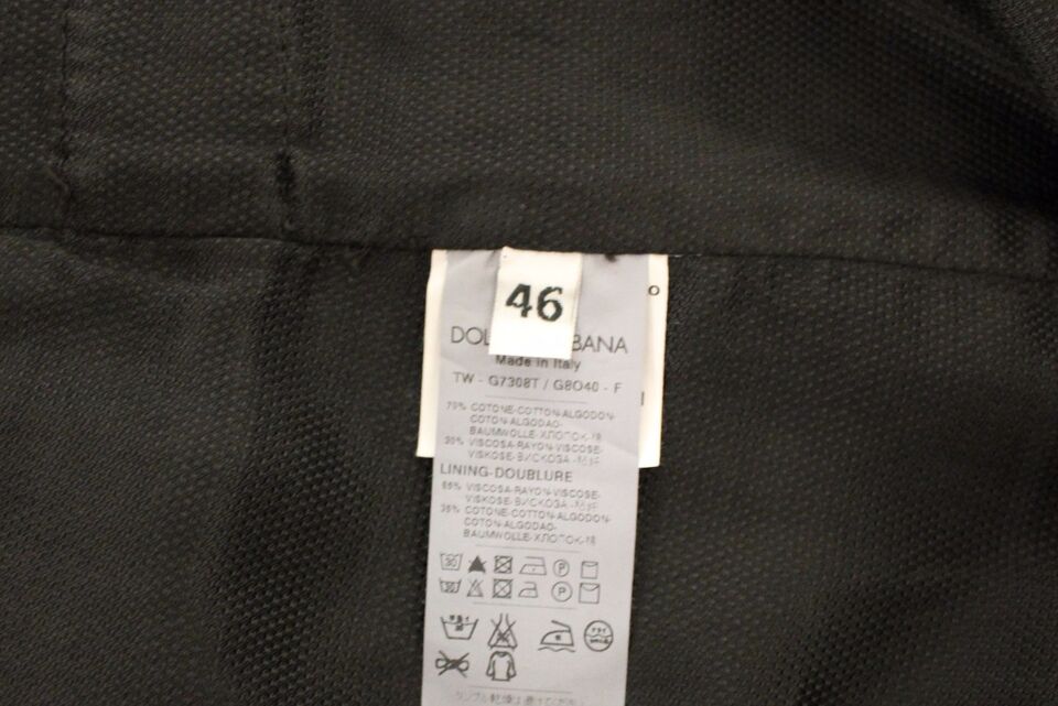 Dolce &amp; Gabbana Sample Sale Dolce &amp; Gabbana Black Cotton Viscose Dress Vest Blazer - | Designer outlet