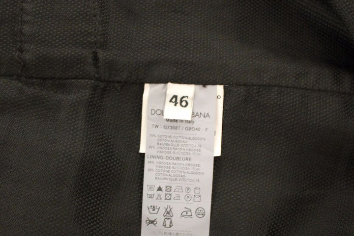 Dolce &amp; Gabbana Sample Sale Dolce &amp; Gabbana Black Cotton Viscose Dress Vest Blazer - | Designer outlet
