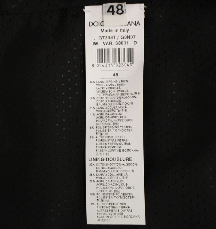 Dolce &amp; Gabbana Sample Sale Dolce &amp; Gabbana Gray Wool Blend Vest Gilet Weste - | Designer outlet