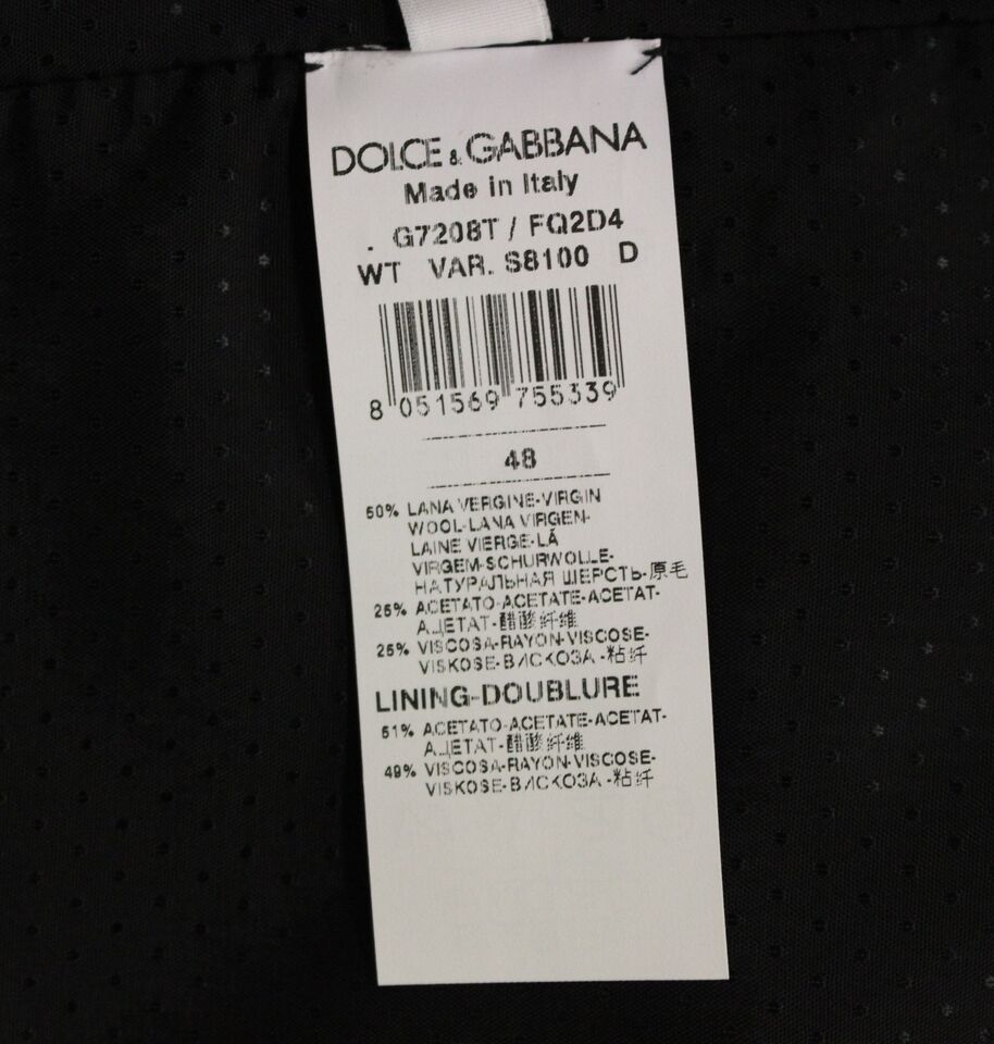 Dolce &amp; Gabbana Sample Sale Dolce &amp; Gabbana Gray Wool Blend Vest Gilet Weste - | Designer outlet