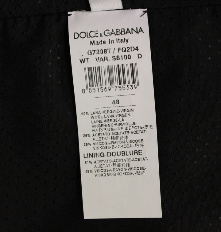 Dolce &amp; Gabbana Sample Sale Dolce &amp; Gabbana Gray Wool Blend Vest Gilet Weste - | Designer outlet