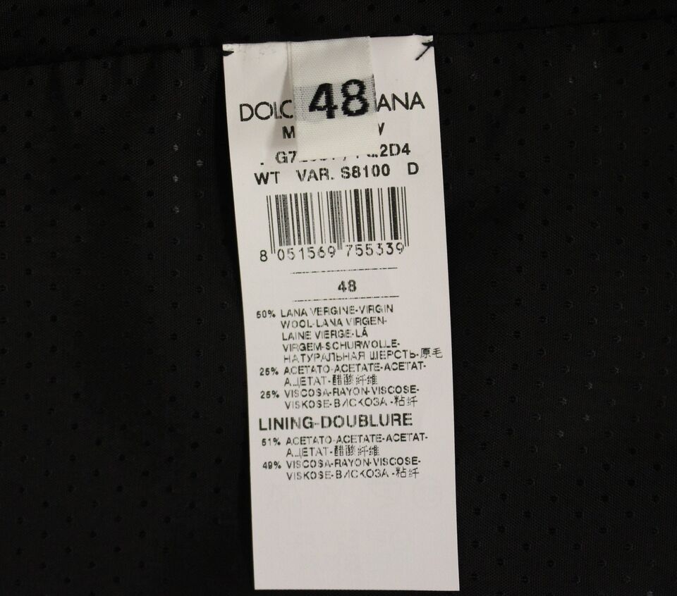 Dolce &amp; Gabbana Sample Sale Dolce &amp; Gabbana Gray Wool Blend Vest Gilet Weste - | Designer outlet